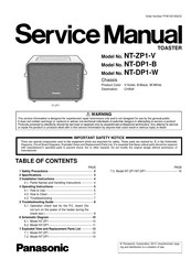 Panasonic NT-DP1-W Service Manual