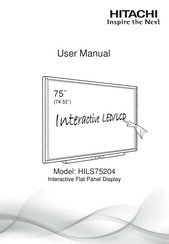 Hitachi HILS75204 User Manual