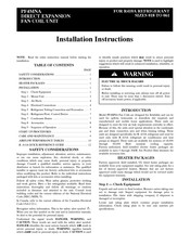 Payne PF4MNA Installation Instructions Manual