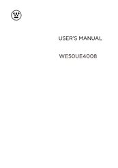 Westinghouse WE50UE4008 User Manual