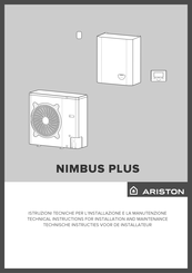 Ariston NIMBUS EXTERNAL UNIT 04 Technical Instructions For Installation And Maintenance