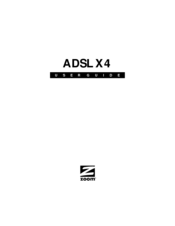 Zoom ADSL X4 User Manual