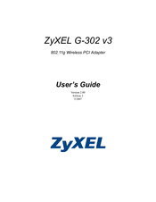 ZyXEL Communications G-302 V3 User Manual