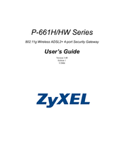ZyXEL Communications p-661hw series User Manual