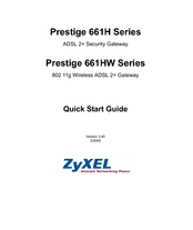 ZyXEL Communications Prestige 661WH Series Quick Start Manual