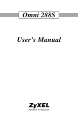 ZyXEL Communications Omni 288S User Manual
