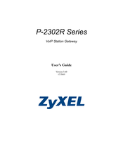 ZyXEL Communications p-2302r series User Manual