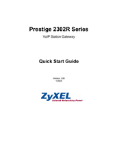 ZyXEL Communications p-2302rl series Quick Start Manual