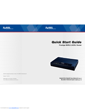 ZyXEL Communications Prestige 660R-I Quick Start Manual