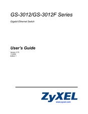 ZyXEL Communications Dimension GS-3012 User Manual