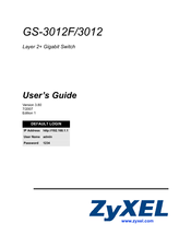 ZyXEL Communications GS-3012F/3012 User Manual