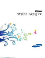 Samsung GT-I8000/M2 Usage Manual