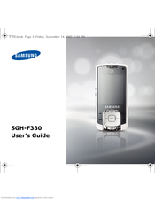 Samsung SGH-F330 User Manual