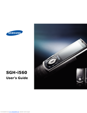 Samsung SGH-i560 User Manual