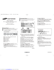 Samsung CS-21K30ML Owner's Instructions Manual