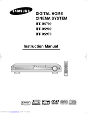 Samsung HT-DS970 Instruction Manual