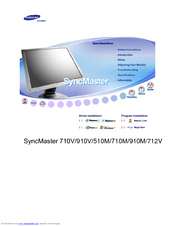 Samsung SyncMaster 710V User Manual