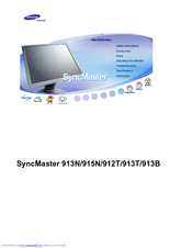 Samsung SyncMaster 901B User Manual