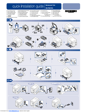 Samsung SCX-472 series Quick Installation Manual