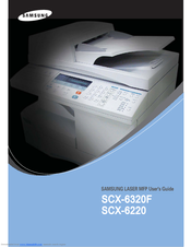 Samsung SCX 6320F - B/W Laser - All-in-One User Manual