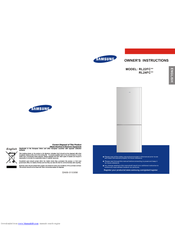 Samsung RL26DCSW Owner's Instructions Manual