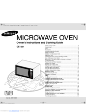 Samsung CM1031-B Owner's Instructions And Cooking Manual