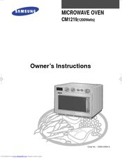 Samsung CM1219 Owner's Instructions Manual