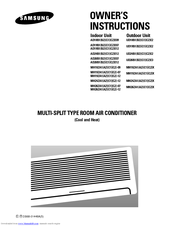 Samsung MH24ZA1(A2)(C1)(C2)-12 Owner's Instructions Manual