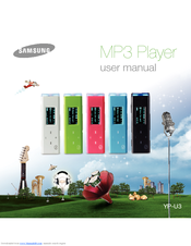 Samsung Yepp YP-U3 User Manual