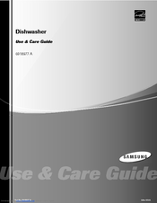 Samsung DB3710DB Use & Care Manual