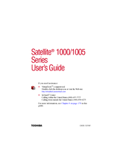 Toshiba 1005-S158 User Manual