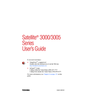 Toshiba Satellite 3000 Series User Manual