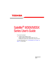 Toshiba M30X-S1593ST User Manual