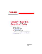 Toshiba P105-S6167 User Manual