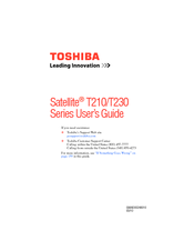 Toshiba Satellite T235D User Manual