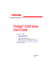 Toshiba Portege S100-S1133 User Manual