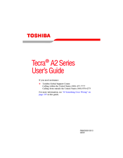 Toshiba Tecra A2 Series User Manual