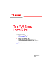 Toshiba Tecra A7-S612 User Manual