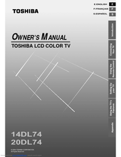 Toshiba 14DL74 Owner's Manual