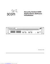 3Com 3CR13500 Software Install Manual