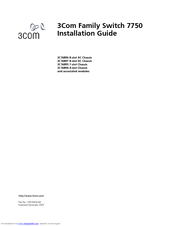 3Com Switch 7754 Installation Manual