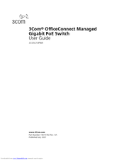 3Com 3CDSG10PWR - OfficeConnect Managed Gigabit PoE Switch User Manual