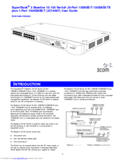 3Com SuperStack 3 3C16467 User Manual
