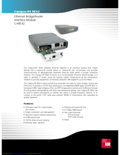 Adc Campus-RS REX2 Specifications