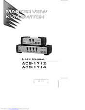 ATEN Master View ACS-1714 User Manual