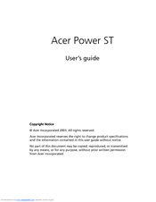Acer AcerPower ST User Manual
