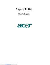 Acer Aspire T120c User Manual