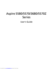 Acer Aspire 5570 Series User Manual