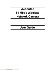 ActionTec 54 Mbps Wireless Multiport Print Server User Manual