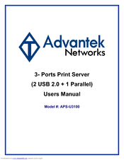 Advantek Networks APS-U3100 User Manual